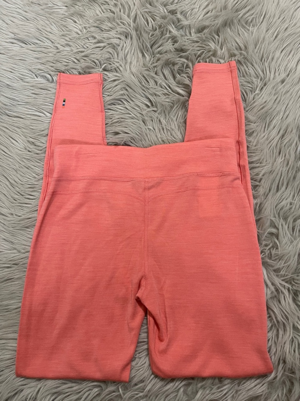Smartwool sunset coral merino wool layer - Picture 6 of 8